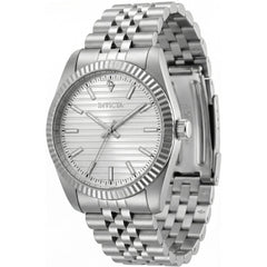 Invicta 69165 Celestial Men's Textured Dial Silver Stainless Steel Quartz Watch