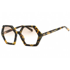 Marc Jacobs Women's Sunglasses - Havana Yellow Geometric Frame | MARC 521/S 0A84 HA