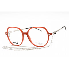 Hugo Boss Women's Eyeglasses - Brick Butterfly Full Rim Frame | BOSS 1391 02LF 00
