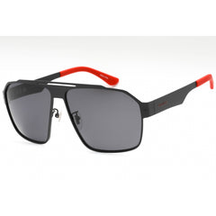 Police Men's Sunglasses - Matte Dark Grey Metal Pilot Full Rim Frame | SPLL08 8YZP