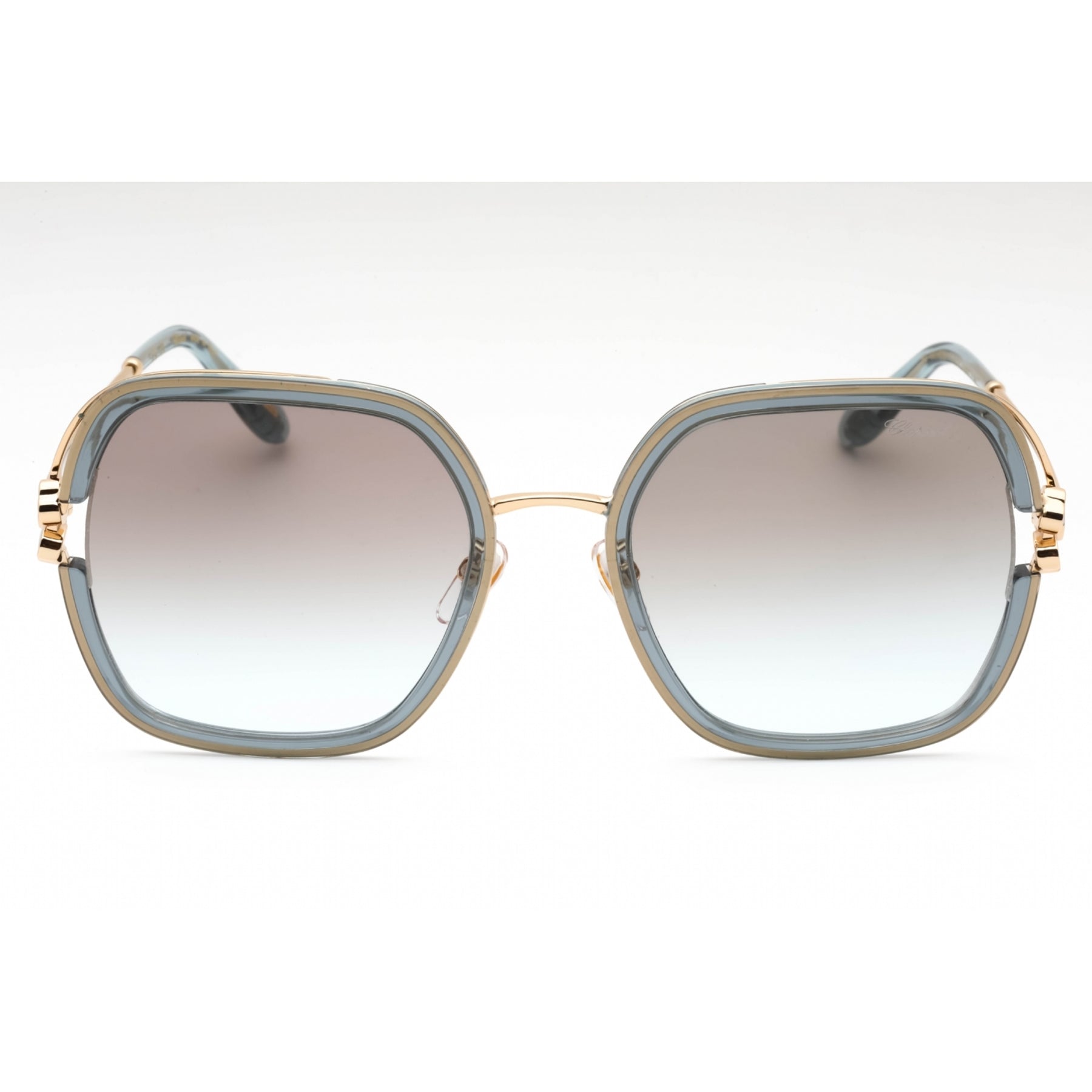 New Women\'s Chopard Transparent Gray Sunglasses Sunglasses Chopard SCH370M 0705 Grey SCURO Transparent  main image 2