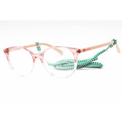 M Missoni Women's Eyeglasses - Light Pink Horn Plastic Full Rim | MMI 0011 0JLG 00