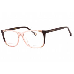 Carolina Herrera Women's Eyeglasses - 53mm Burgundy Nude Rectangular | CH 0066 0C19