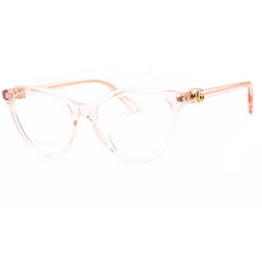 Gucci Women's Eyeglasses - Pink Cat Eye Full Rim Plastic Frame | GG1179O 007