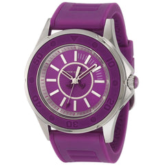 Juicy Couture 1900873 Women's Rich Girl Purple Dial Purple Rubber Strap Watch