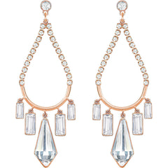 Swarovski Women's Pierced Earrings - Americas Talina, Rose Gold | 5292793