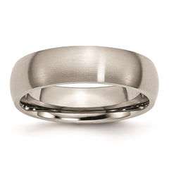 Titanium 6mm Brushed Band | TB25