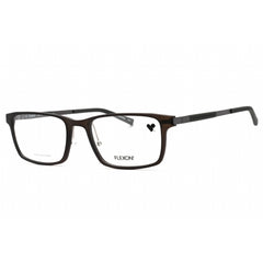Flexon Men's Eyeglasses - Dark Grey Acetate Rectangular Frame | FLEXON EP8008 033