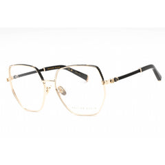 Philipp Plein Women's Eyeglasses - Shiny Rose Gold Geometric Frame | VPP054S 0301