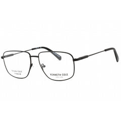 Kenneth Cole New York Men's Eyeglasses - Matte Black Metal 54mm Frame | KC0345 002
