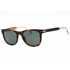 David Beckham Men's Sunglasses - Havana Square Frame Green Lens | DB 1113/S 0086 QT