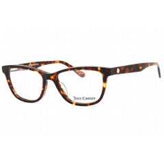 Juicy Couture Women's Eyeglasses - Havana Cat Eye Full Rim Frame | JU 187 0086 00
