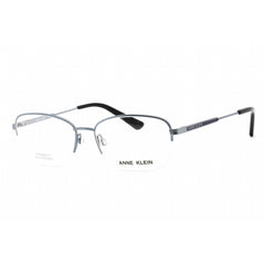 Anne Klein Men's Eyeglasses - Slate Rectangular Stainless Steel Frame | AK5081 023