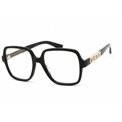 Gucci Unisex Eyeglasses - Black Plastic Square Full Rim Frame Clear Lens | GG1193O 001
