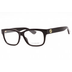 Gucci Women's Eyeglasses - Burgundy Injected Propionate Rectangular | GG1341O 004