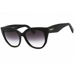 Salvatore Ferragamo Women's Sunglasses - Black Plastic Cat Eye Frame | SF1061S 001