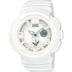 Casio Women's Watch - Baby-G Beach Traveler White Analog-Digital Dial | BGA190BC-7B