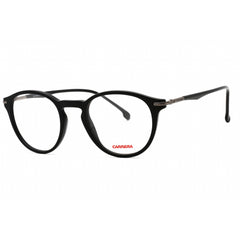 Carrera Men's Eyeglasses - Black Round Plastic Full Rim Frame | CARRERA 284 0807 00