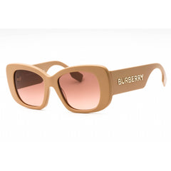 Burberry Women's Sunglasses - Beige Plastic Oversized Full Rim Frame | 0BE4410 399013