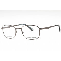 Banana Republic Men's Eyeglasses - Matte Gray Metal Rectangular Frame | Roy 0RIW 00