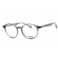 Polaroid Core Unisex Eyeglasses - Grey Plastic Frame Clear Lens | PLD D380 0KB7 00