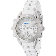 Invicta Women's Watch - Sea Spider Chronograph Silver and White Dial Strap | 42219
