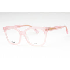 Moschino Women's Eyeglasses - Pink Acetate Cat Eye Shape Full Rim Frame | MOS606 35J