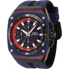 Invicta Men's Watch - Speedway Quartz Chronograph Blue Silicone Strap | 46108