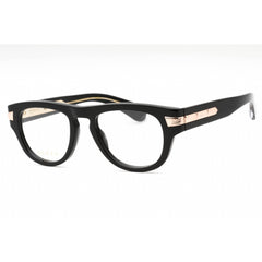Gucci Men's Eyeglasses - Black Plastic Oval Full Rim Frame Clear Lens | GG1519O 001