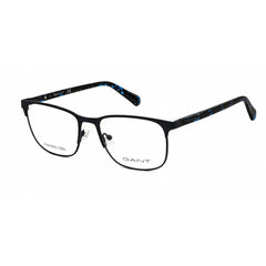 Gant Men's Eyeglasses - Matte Blue Metal Rectangular Full Rim Frame | GA3249 091