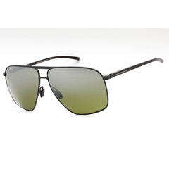 Porsche Men's Sunglasses - Green Polarized Sun Control Blue Gradient Lens | P8933 A