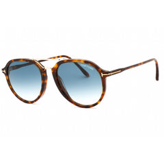 Tom Ford Men's Sunglasses - Red Havana 55mm Frame Blue Gradient Lens | FT0674 54W