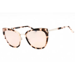 Tom Ford Women's Sunglasses - Colored Havana Metal Cat Eye Full Rim Frame | FT0717 55G