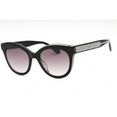 Longchamp Women's Sunglasses - Black Plastic Cat Eye Full Rim Shape Frame | LO698S 001