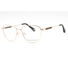 Christian Lacroix Women's Eyeglasses - Gold/Black Metal Butterfly Frame | CL3066 470