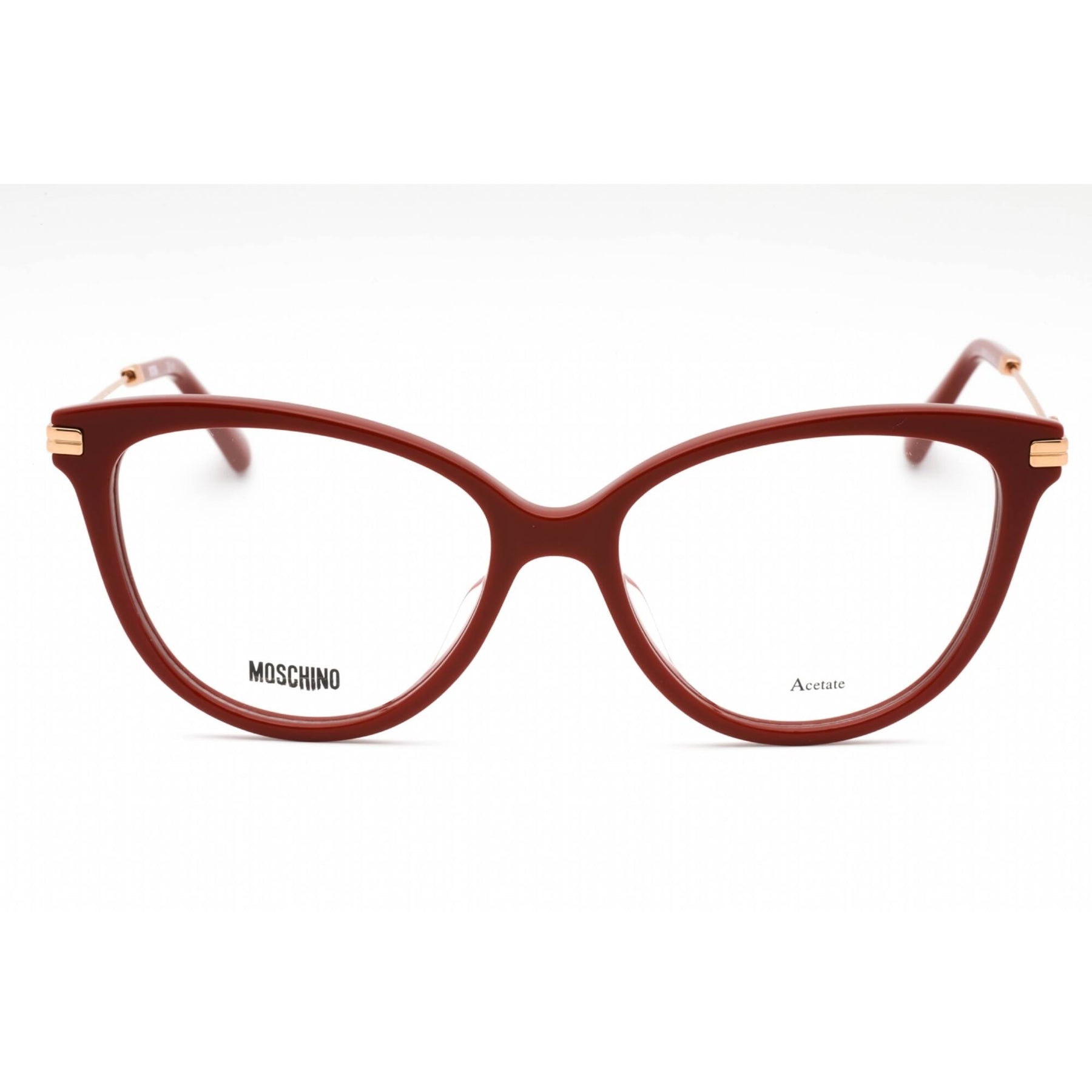 NEW MOSCHINO EYEGLASSES BURGUNDY CAT EYE WOMEN EYEWEAR MOSCHINO MOS631 0LHF 00 Moschino Frames in Vision Centers - Walmart.com main image 4