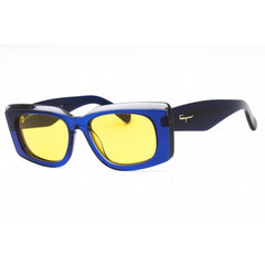 Salvatore Ferragamo Women's Sunglasses - Blue/Grey Rectangular Frame | SF1079S 435