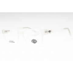 Harley Davidson Men's Eyeglasses - Crystal Plastic Rectangular Frame | HD0981 026