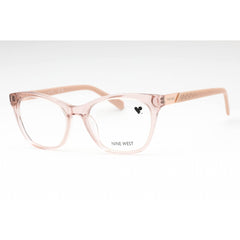 Nine West Women's Eyeglasses - Crystal Blush Plastic Cat Eye Full Rim | NW5204 277