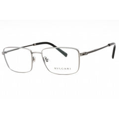 Bvlgari Men's Eyeglasses - Matte Gunmetal Full Rim Rectangular Frame | 0BV1123 195