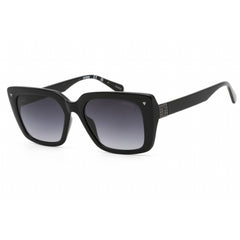 Guess Women's Sunglasses - Shiny Black Plastic Frame Gradient Smoke Lens | GU8243 01B