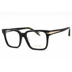 Roberto Cavalli Unisex Eyeglasses - Black Plastic Square Full Rim Frame | VRC019S 0700