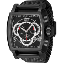 Invicta Men's Watch - S1 Rally Chronograph Black Stainless Steel Bracelet | 46010
