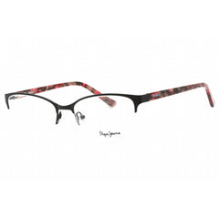 Pepe Jeans Women's Eyeglasses - Black Metal Cat Eye Frame Clear Demo Lens | PJ1388 C1