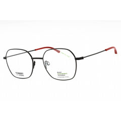 Tommy Hilfiger Men's Eyeglasses - Matte Black Square Full Rim Frame | TJ 0014 003