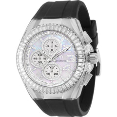 Technomarine Men's Watch - Cruise Glitz Chrono Silver and White Mop Dial | TM-121023