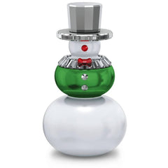 Swarovski Figurine - Holiday Cheers Snowman Lacquered Metal and Crystals | 5596361