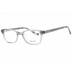 Nine West Women's Eyeglasses - Crystal Grey Acetate Rectangular Frame | NW5199 014