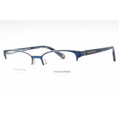 Banana Republic Women's Eyeglasses - Matte Blue Metal Half Rim Frame | Elsa 0FLL 00