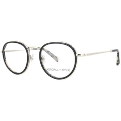 Kendall + Kylie Women's Eyeglasses - Black Round Frame Demo Lens | KKO115 RYAN 10
